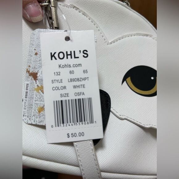 Brand New With Tags~Harry Potter Hedwig Crossbody Bag - Picture 15 of 16